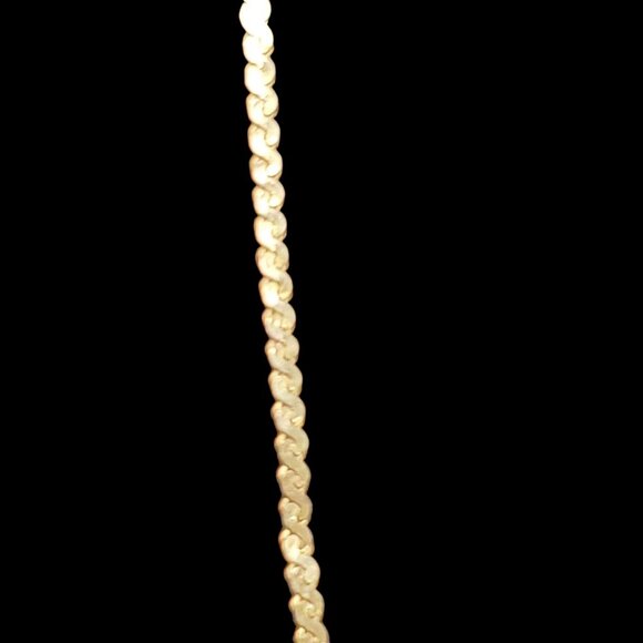 14k Gold Necklace 16” Chain w/Michael Anthony Mom 14K Pendant 2.4 Grams Total - Picture 6 of 11